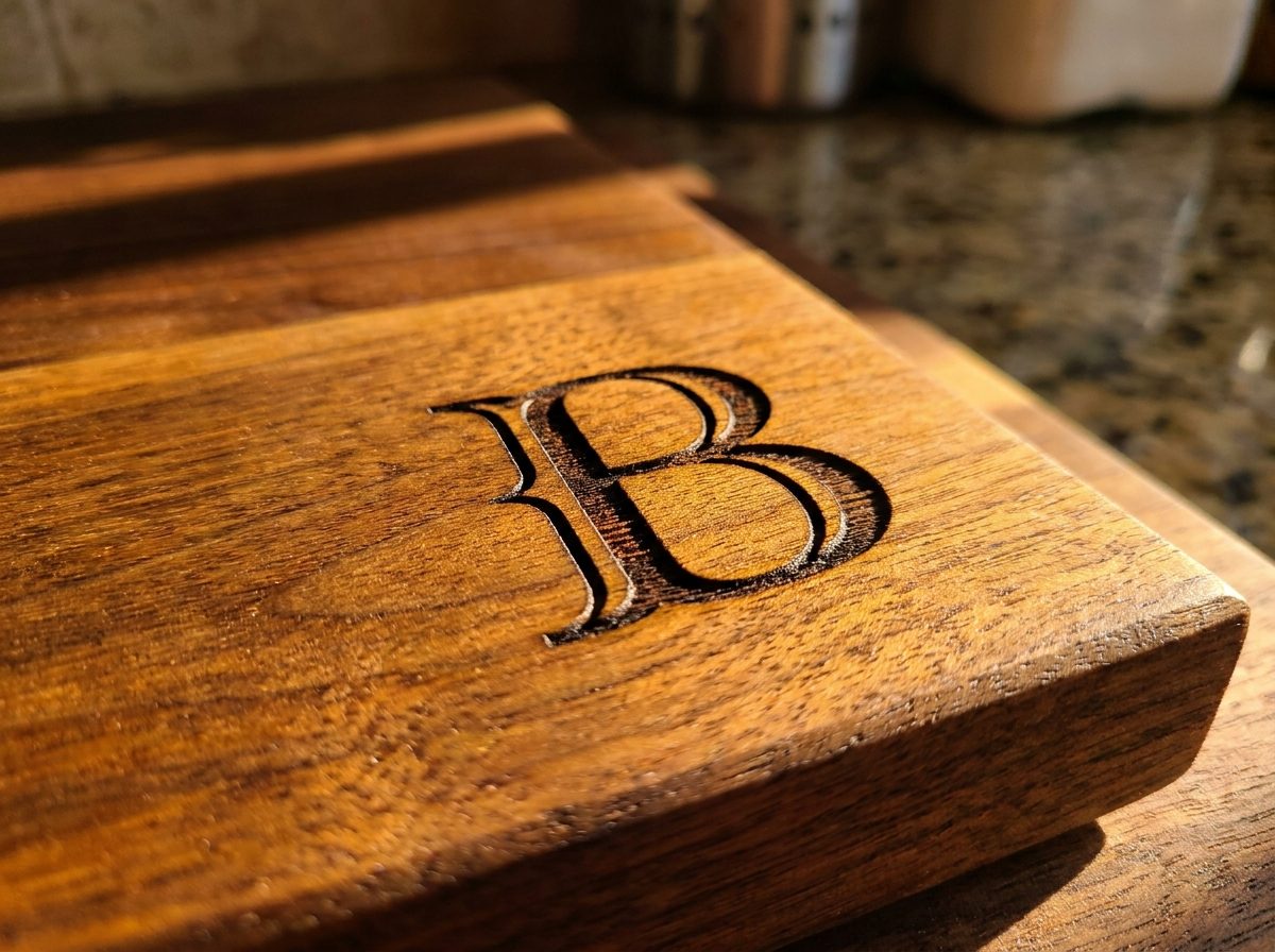 Laser engraving detail
